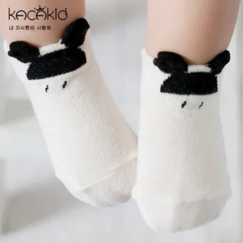 In hot Novorodenca Bavlna Non-Slip Baby Ponožky zo Bavlny Autum Zimné Dojčenskej Cartoon Ponožky S Vysokou Kvalitou