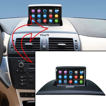 Inovovaný Originálne autorádia Hráč Oblek na BMW X3 E83 Auto Video Prehrávač, Vstavané WiFi, GPS Navigácia, Bluetooth s voľným USB 16 g