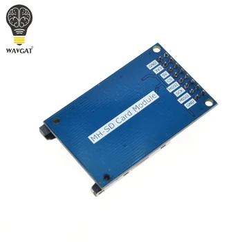 Inteligentná Elektronika Čítanie a Písanie Modul SD Card Slot Modul Zásuvka Čítačky ARM MCU pre arduino DIY Starter Kit WAVGAT