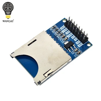 Inteligentná Elektronika Čítanie a Písanie Modul SD Card Slot Modul Zásuvka Čítačky ARM MCU pre arduino DIY Starter Kit WAVGAT