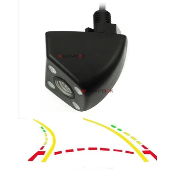 Inteligentné Dynamické Dráhe Stopy parkovacia Kamera HD CCD Zadnej strane Záložný Fotoaparát Auto Cúvanie Parkovanie Pomoc