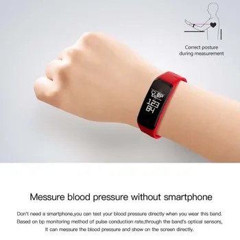Inteligentný Náramok Hodiniek GIMTO krvného tlaku, tepovej frekvencie kyslíka v Krvi mužov Hodinky pre IOS Android Smart Hodinky krokomer Hodiny