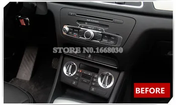 Interiér stredovej Konzoly CD Panel Kryt Výbava Pre Audi Q3 roky 2013-2 ks
