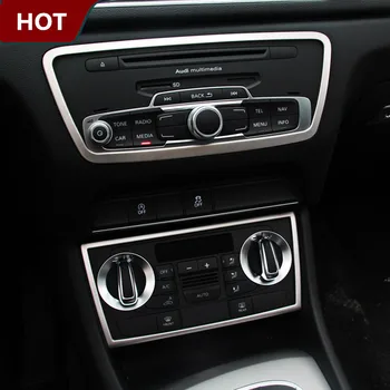 Interiér stredovej Konzoly CD Panel Kryt Výbava Pre Audi Q3 roky 2013-2 ks