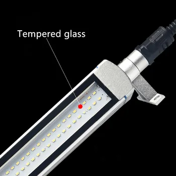 IP67 12W 445X45X53m dlhé Štíhle LED pracovné Svetlo Líniové Bar Plný Hliníkové Telo Vodotesný Oilproof anti-fog stroj lampa pre CNC