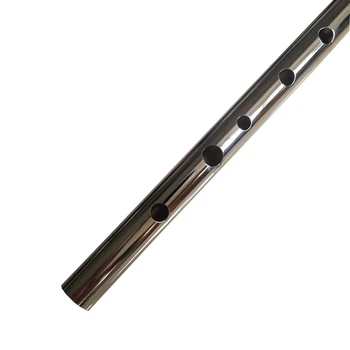 Irish Whistle Flauta Feadog Tin Feadan tlačidlo C Flauta 6 Otvor Pennywhistle Írsko Mini Vietor Hudobný Nástroj Doprava Zadarmo