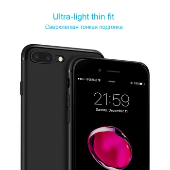 Ithuriel Pre iPhone 7 6 6 Plus Prípade Nárazníka mäkké tpu Ochranný plášť, Ľahké tenké Prípadoch Pre Apple iphone 7 6s plus silikónový Kryt