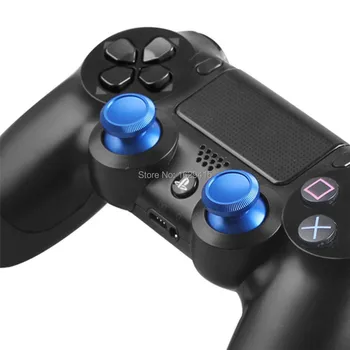 IVYUEEN 2 X Zlato, Hliník Thumbsticks Analógovej páčky pre Sony PlayStation Dualshock 4 PS4 Pro Slim Radič Kovový Ovládač Spp