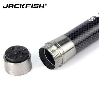 JACKFISH 99% Carbon Fiber Teleskopická Rybársky Prút 1.8-3,6 m pobrežím a Prúty, Teleskopické Rybársky Prút Spinning udicu