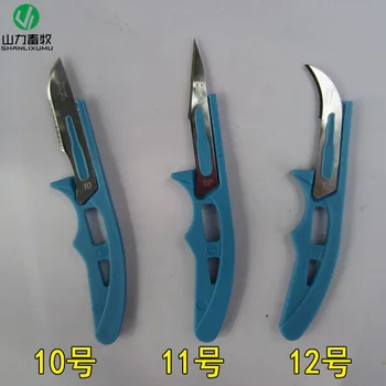 Jada Č. 12 Mini prasa nôž 10# Mini 11# mini nerez nôž kastrácia kastrácia nôž