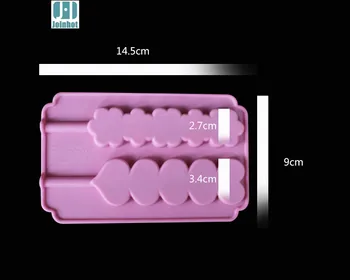 Japonsko Dizajn 3D silikónové tortu formy silikónové formy na tortu dekorácie Silica gel lízatko tortu formy