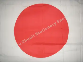 Japonsko Vlajka 150X90cm (3x5FT) 115g 100D Polyester Dvakrát Prešité Vysokej Kvality Doprava Zadarmo