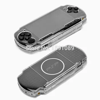 Jasné, Crystal Ochrany pevné púzdro pre Sony PSP 2000 3000 Crystal Prípade Box pre PSP Radiče Hra Príslušenstvo, Doprava Zdarma