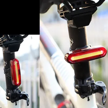 Jazda na bicykli Nabíjačku USB LED Požičovňa Lampa Zadné Svetlo, zadné Svetlo Noc Jazda KLASU Výstražné Svetlo Jazda Vhodné Noc Jazdecké Príslušenstvo