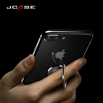 Jcase Všeobecné Telefón prst krúžok držiak o 360 Stupňov stojan pre iPhone X 7 6 plus Samsung Xiao Smartphone, Tablet obyčajný bague
