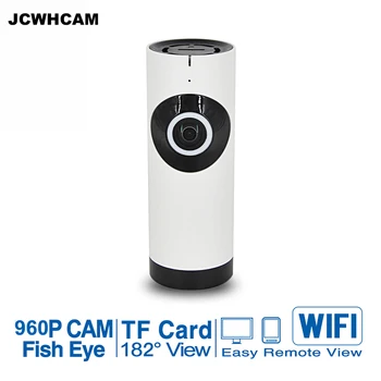 JCWHCAM 720P 960P Home Security WiFi IP CCTV Kamery Vnútorné INFRAČERVENÉ Nočné Videnie Monitor Rybie Oko Cam 960P Smartphone Diaľkové Ovládanie