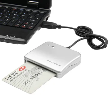 Jednoduché Comm USB Čítačku Kariet IC/ ID card Reader Vysokej Kvality Dropshipping PC/SC Smart Card Reader pre Windows, Linux OS