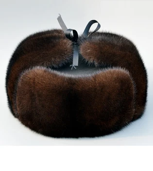 Jesenné a zimné quinquagenarian mužskej kvality black noriek vlasy ucho klobúk
