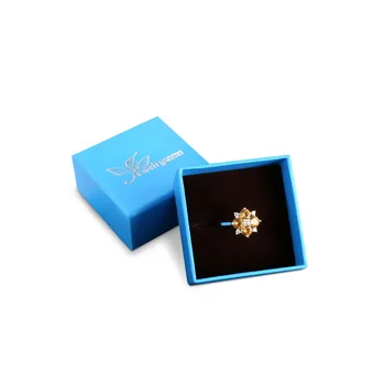 JewelryPalace Vysoko Kvalitné Darčekové Krabice Package Box Dva Modely Blue Package Papierové Krabice Na Darček Náhrdelník S Príveskom, Šperky Malé