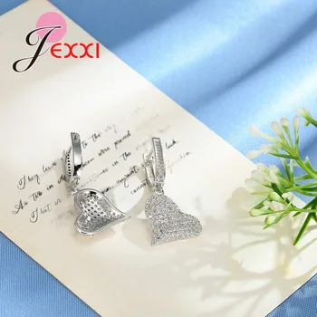 JEXXI Nádherné Láska Dizajn Ženy Šperky Sady 925 Sterling Silver Šperky/Prívesok/Náhrdelník Nastavuje Jemné Šperky Parure Bijoux