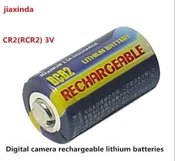 Jiaxinda NOVÉ CR2 RCR2 250mah 15270 3V lítiové batérie, Digitálneho fotoaparátu, nabíjateľná Lítium-iónová batéria lítiová batéria