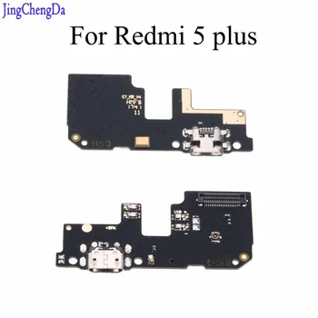Jing Da Cheng Pre Redmi 5 Plus 5plus 5P Prime Mikrofón Modul+USB Nabíjací Port Rada Flex Kábel Konektor Časti forXiaomi