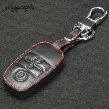 Jingyuqin Auto Smart Key Peňaženky, Kožené kľúč, Kryt na rok 2016 KIA Optima K5 Sportage Diaľkové keyless Držiteľ chránených Prípadoch