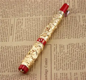 JINHAO plniace pero jedinečný dizajn, Vysoká kvalita dragon perá luxusné obchodné darček školy kancelárske potreby poslať otec, priateľ 006