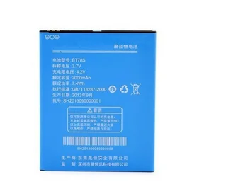 Jinsuli 2KS Originál batériu mobilného telefónu na ZOPO C2 C3 ZP980 Batérie 2000mAh BT78S Lítium-Iónové Batérie