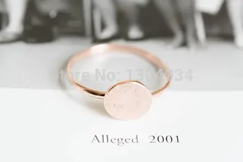 Jisensp Nový Príchod Kolo Ženy Krúžky Starožitné Vintage Štýl Krúžok Módny Jedinečné Jednoduché Dámske Prstene R082