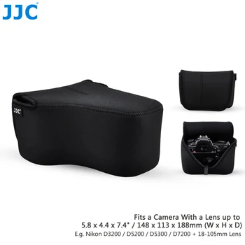 JJC Digitálny Fotoaparát, Farebné Taška 148mm (W) x 113mm(H) x 188mm (D)Veľké Vrecko DSLR Neoprénová Veľké Veci Pre Canon, Nikon