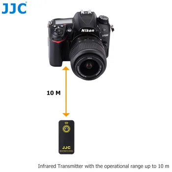 JJC IR Bezdrôtové Infračervené Diaľkové Ovládanie, Nahrávanie Videa ovládanie pre Nikon Fotoaparát D750/D600/D610/D7200/D7100 nahradiť ML-L3