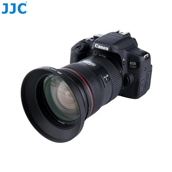 JJC Univerzálny Kovový širokouhlý Objektív, Kapota 49 mm 52mm 55mm 58mm 62mm 67mm 77mm 82mm Skrutku Objektív Fotoaparátu Protector