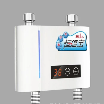 JMKWS Skladovanie Elektrický Ohrievač Vody Smart Sprcha Mixér Ventil Digitálny Dotykový Auto Termostatické Zmiešavacie Batérie, Kontrolu Teploty