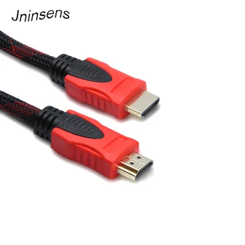 Jninsens 1,5 M 3 M 5 M, HDMI V1.4 Samec Samec HDMI Kábel Pozlátené HDMI Kábel HD 1080P 3D pre HDTV PS3 Počítač, Projektor