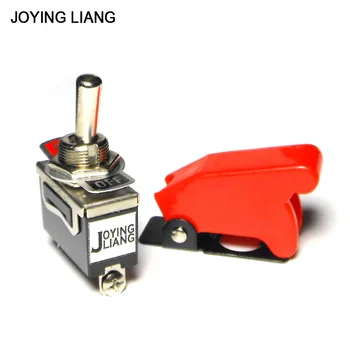 Joying Liang Prepnúť Auto Pretekárske Auto Switch s Ochranným Krytom 12V/24V/110V/220V 2-nohy, ON/OFF Prepínač a Spp