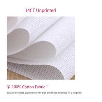 JoySunday svadobné cross stitch výšivky súpravy začiatočník riešenie Šťastný čas DMC 14CT11CT bavlnená tkanina obývacie spálne dekorácie