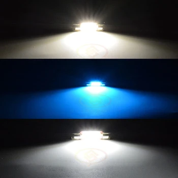 JSTOP 4pcs/set Epica auto C5W svetlo 31mm led vlkovcový 4014smd svetlo Canbus C5W led 12V lampa led svetlo, c5w vlkovcový 31mm ledg lampa