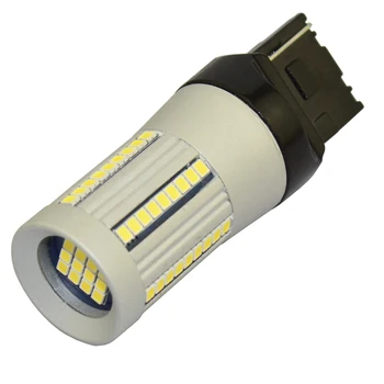 JSTOP auto led svetlá pre Denné svietenie 12VAC kvalitné Denné žiarovky W21W exteriérové lampy T20 7440 12W Canbus Žiadna chyba denného Svetla