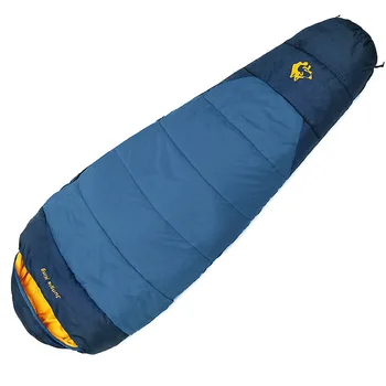 JungleKing Nové zimné ťažké výplň duté bavlna camping spacie vaky outdoor horolezectvo osobitné cestovné tašky, športové 1700g