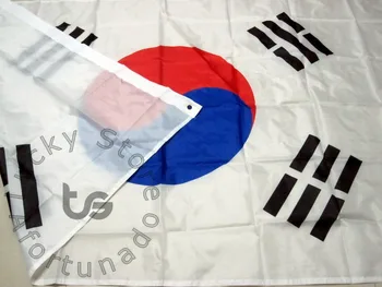 Južná Kórea vlajky Zástavy doprava Zadarmo 90*150 cm Visí Národnej vlajky Južná Kórea Domov Decorationbanner