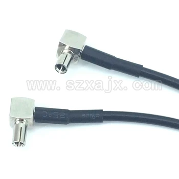 JX SMA Female na 2 X CRC9 alebo TS9 Konektor Splitter Senzory Y typ Kábla Pigtail 15 CM pre HUAWEI/ZTE 3G/4G modem anténa