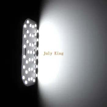 Júla Kráľ 4pcs 6000K 2835SMD LED Svetla na Čítanie puzdro pre Subaru XV 2012~, 3 Dome Svetlá + 1 Kmeň Svetla