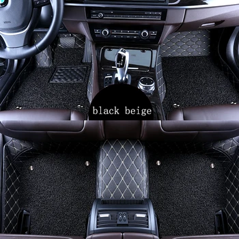 Kalaisike Vlastné auto podlahové rohože pre Všetky Modely Volvo XC60 XC90 C30 S60, V60 S80 V40, S40 V70 volvo V50 XC70 auto styling rohože