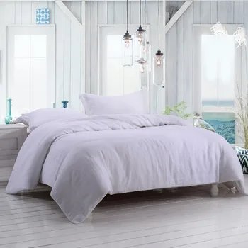 Kameň Umyť BIELIZEŇ posteľná bielizeň NASTAVIŤ Incluidng 1 perinu a 2 obliečky na vankúš