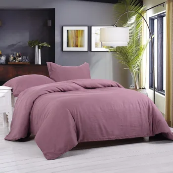 Kameň Umyť BIELIZEŇ posteľná bielizeň NASTAVIŤ Incluidng 1 perinu a 2 obliečky na vankúš