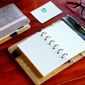 Kancelárske potreby List Pippie Notebook A6 Šesť-jamkové Dot Matrix Mriežky Notebook Multifunkčná Osobný Denník / Týždeň Plán / Program Travel