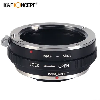K&F KONCEPT AF-M4/3 adaptér objektívu krúžok Pre SONY AF Alfa Minolta MA objektív MICRO 4/3 FOUR THIRDS m4/3 fotoaparát AF-M4/3