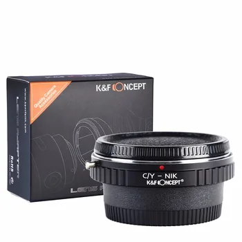 K&F Koncept C/Y-adaptér Objektívu NIKON krúžok pre Contax Yashica C/Y Objektív Nikon objektív s Optial Sklo