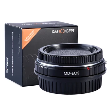 K&F Pojem Pro bajonet Adaptér pre Minolta MD MC Objektív pre Canon EOS Adaptér Zameranie Infinity